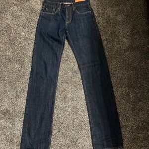 Men's Jean Shop NYC Selvedge Denim Jeans in a 27 Long look new & Made in the USA